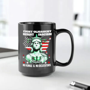 Fight Oligarhy Resist Fascism No Kongs And No Diccataors Mug