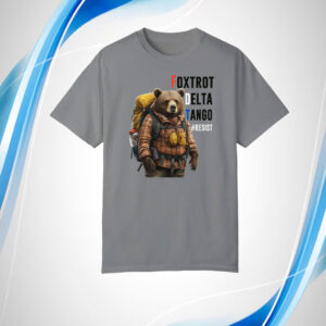 Foxtrot Delta Tango Bear #RESIST T-Shirt