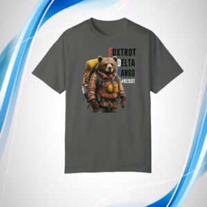Foxtrot Delta Tango Bear #RESIST T-Shirt