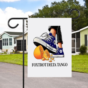 Foxtrot Delta Tango, Chuck Stepping On Hat Flag