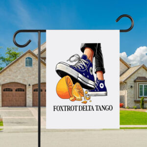 Foxtrot Delta Tango, Chuck Stepping On Hat Flag