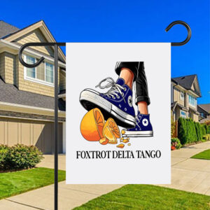Foxtrot Delta Tango, Chuck Stepping On Hat Flag