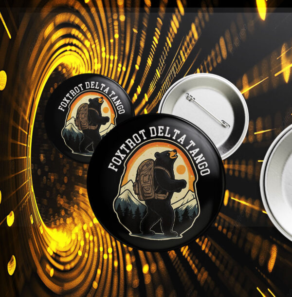 Foxtrot Delta Tango, FDT Resist Bear Button