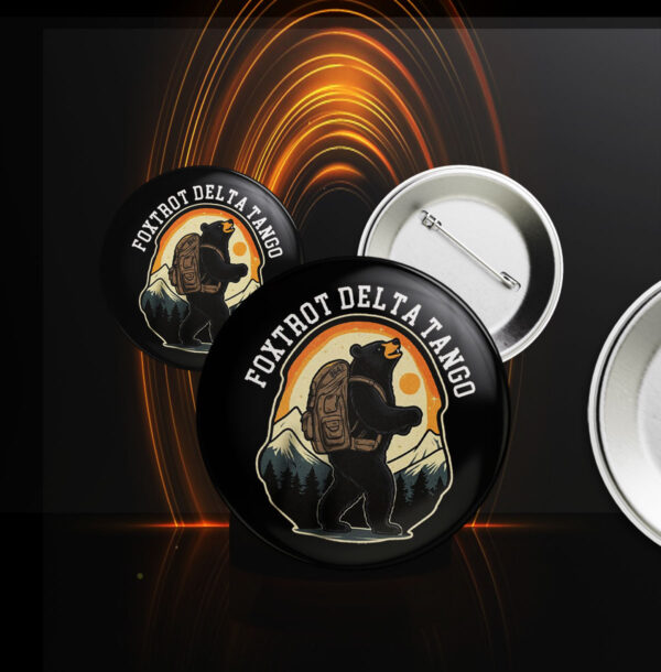 Foxtrot Delta Tango, FDT Resist Bear Button