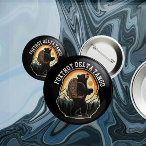 Foxtrot Delta Tango, FDT Resist Bear Button