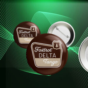 Foxtrot Delta Tango, National Parks Foxtrot Delta Tango Button