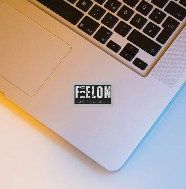Fuck Elon And The Tesla He Rode In On Sticker ,Car Magnet