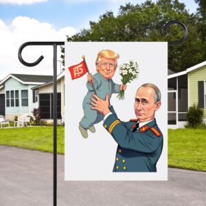Funny Anti Trump And Anti Putin Flag
