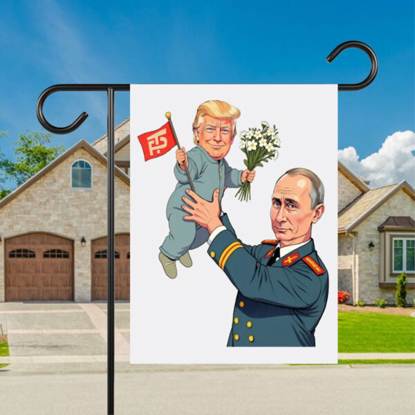 Funny Anti Trump And Anti Putin Flag