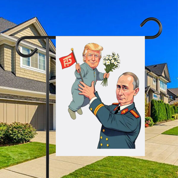 Funny Anti Trump And Anti Putin Flag
