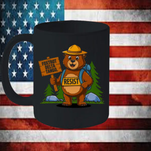 Funny Fdt Resist Bear T Delta Tango National Parks Mug