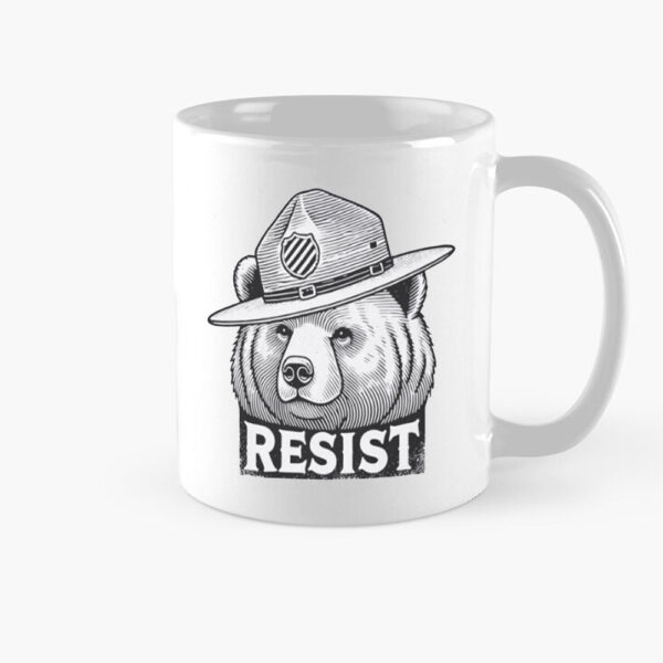 Funny Resist Bear 2025 Mugs