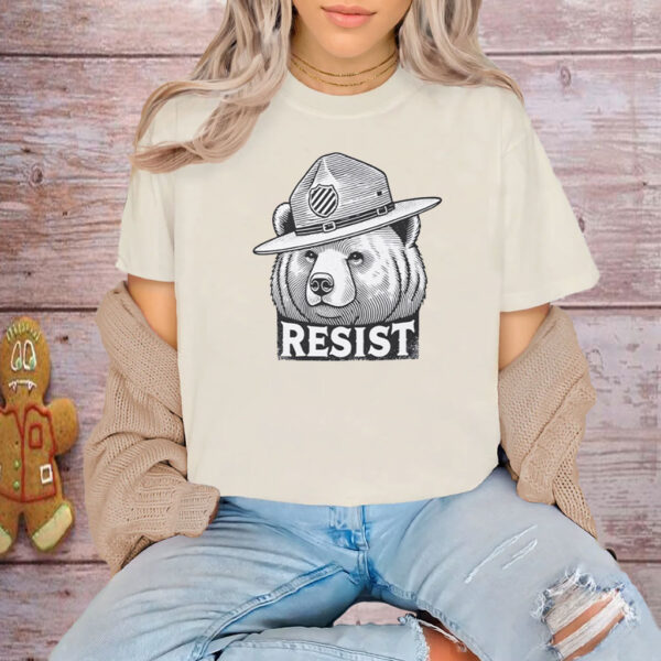 Funny Resist Bear 2025 T-Shirts