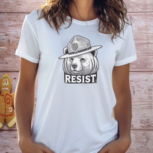 Funny Resist Bear 2025 T-Shirts