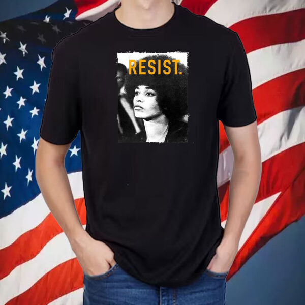 Grateful Angela Davis Resist T-Shirt