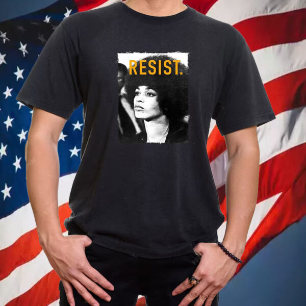 Grateful Angela Davis Resist T-Shirt
