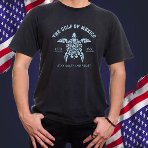 Gulf of Mexico Stay Salty Resistance 2025 T-Shirt