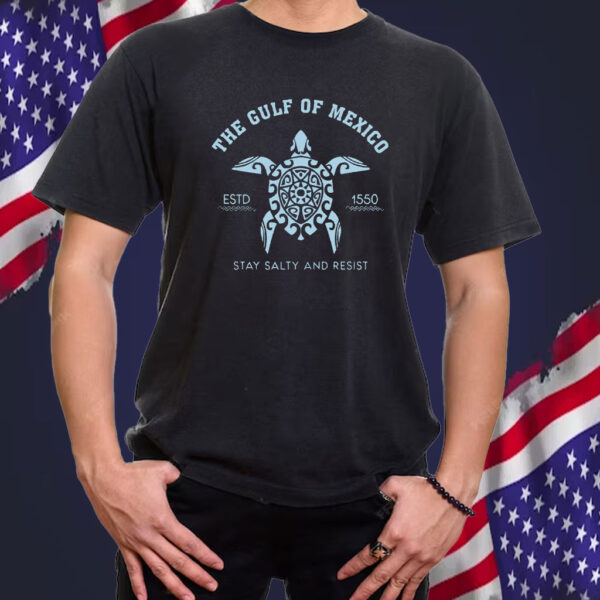 Gulf of Mexico Stay Salty Resistance 2025 T-Shirt