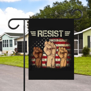 Liberal Fist America, Resist Flag