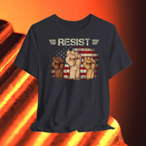 Liberal Fist America, Resist T-Shirt