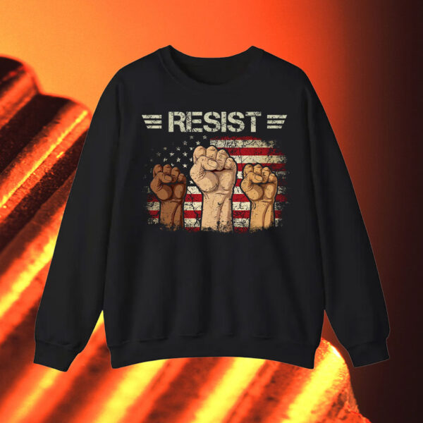 Liberal Fist America, Resist T-Shirt