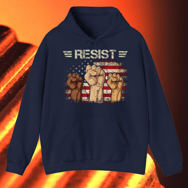 Liberal Fist America, Resist T-Shirt