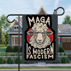 Maga Is Modern Fascism, Resist Flag