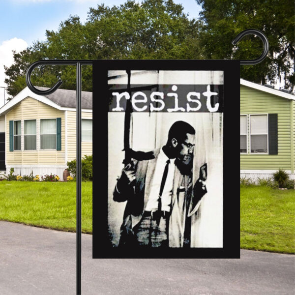 Malcom X resist Flag