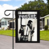 Malcom X resist Flag