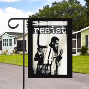 Malcom X resist Flag
