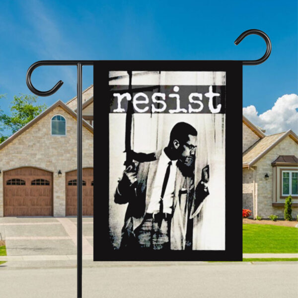 Malcom X resist Flag