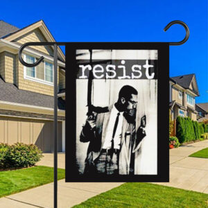 Malcom X resist Flag
