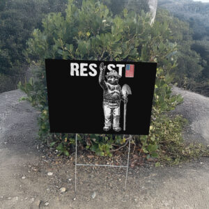 Official National Parks Resist Bear Yard Sign
