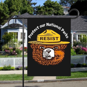 Official Protect Our National Parks Resist Bear Flag