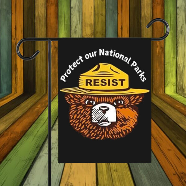 Official Protect Our National Parks Resist Bear Flag