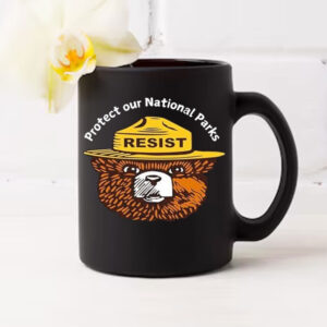 Official Protect Our National Parks Resist Bear Mug