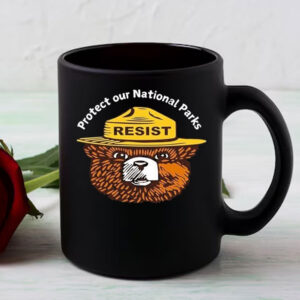 Official Protect Our National Parks Resist Bear Mug