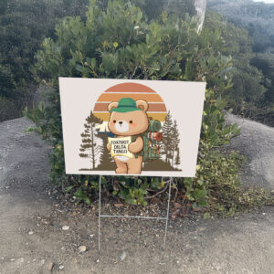 Official Resist Bear Foxtrot Delta Tango Anti-Trump Yard Sign