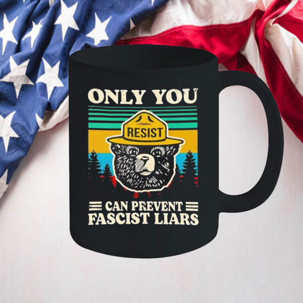 Official Resist only you can prevent fascist liars Mug