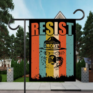 Official Smokey the Bear Resist 2025 Flag