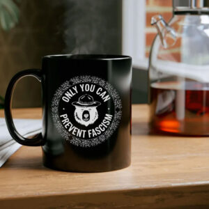 Only You Can Prevent Fascism, Graphic Bear Mug