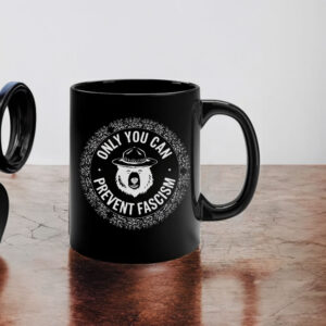 Only You Can Prevent Fascism, Graphic Bear Mug