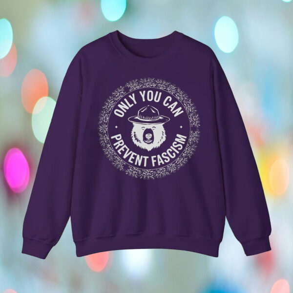 Only You Can Prevent Fascism, Graphic Bear T-Shirt