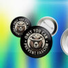 Only You Can Prevent Fascism, National Park Bear Anti Trump Button