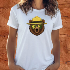 Only You Can Prevent Fascism, National Park Bear T-Shirt