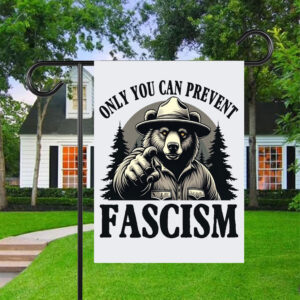 Only You Can Prevent Fascism, Smokey the Bear Resist Flag