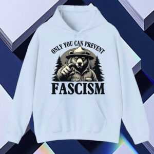 Only You Can Prevent Fascism, Smokey the Bear Resist T-Shirt