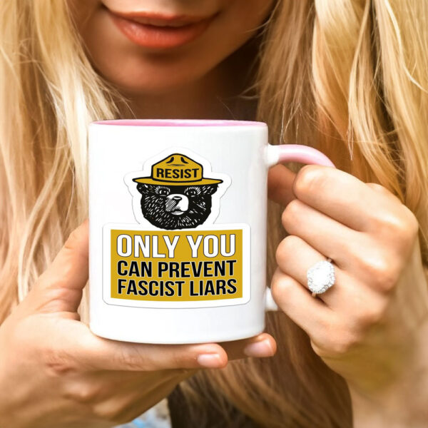 Only You Can Prevent Fascist Liars Resist Bear Mug
