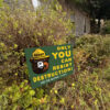 Only You Can Resist Destruction, Save Our National Parks Yard Sign