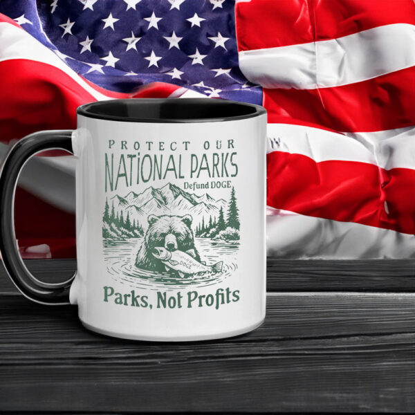 Protect Our National Parks Defund Doge Parks Not Profits Mug